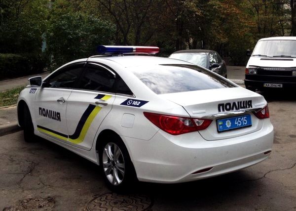 Аренда автомобиля полиции Киев