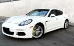 Аренда автомобиля Porsche Panamera белый на свадьбу