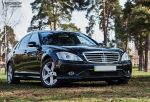 Аренда VIP авто Mercedes W221 S500L AMG черный Киев цена
