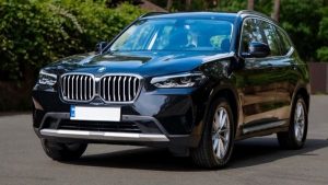 Прокат BMW X3 черный внедорожник на свадьбу прокат джип без водителя