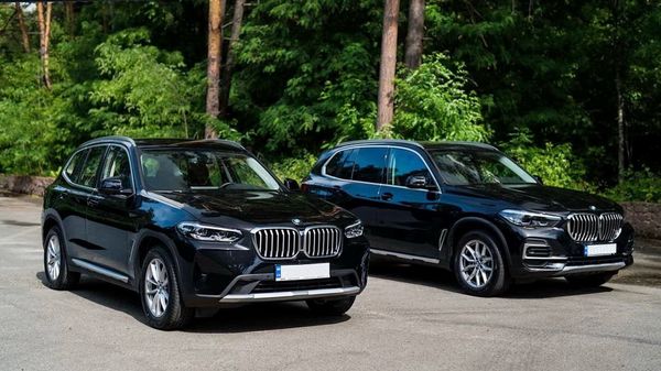 Прокат BMW X3 черный внедорожник на свадьбу прокат джип без водителя