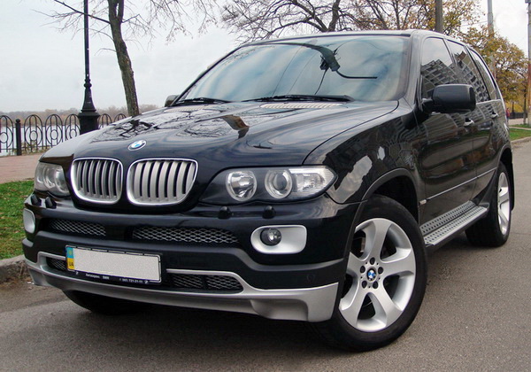 BMW X5 черный прокат аренда внедорожник на свадьбу в киеве