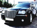 Аренда Chrysler 300C черный авто бизнес класса Киев цена