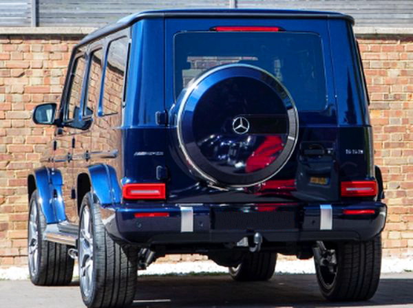 Mercedes Benz AMG G63 оригинал синий прокат аренда