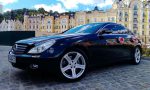 Аренда Mercedes CLS черный авто бизнес класса Киев цена