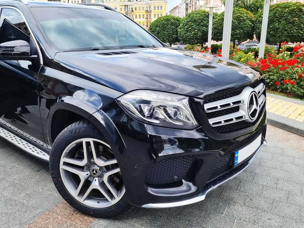 Mercedes GLS 350 черный на прокат арендовать