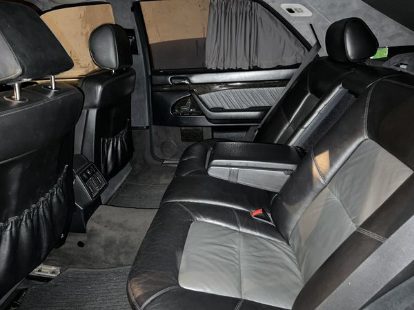 Mercedes W140 S600 черный прокат аренда мерседес с водителем и без водителя