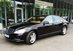 Аренда VIP авто Mercedes W221 S500 original restyle черный Киев цена