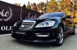 Аренда Mercedes W221 S65L черный авто бизнес класса Киев цена