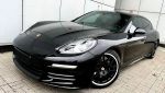 Прокат Porsche Panamera 4S Executive черная в Киеве без водителя c водителем