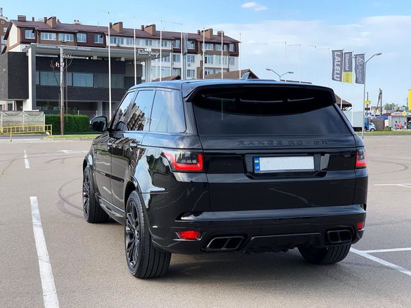 Аренда прокат Range Rover Sport SVR черный с водителем без водителя на свадьбу съемки