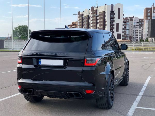 Аренда прокат Range Rover Sport SVR черный с водителем без водителя на свадьбу съемки