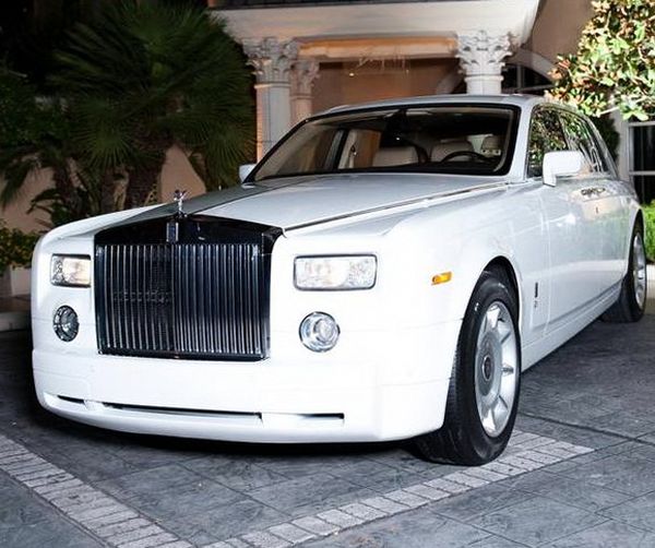 Rolls Royce Phantom Coupe белый в аренду на свадьбу