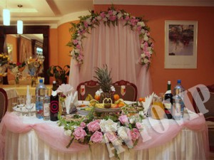 Украшение свадебного зала на свадьбу свадебный декор