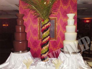 Свадебный шоколадный фонтан на свадьбу цена