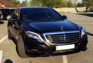 Mercedes W222 AMG черный на прокат киев