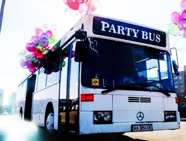 Party bus пати бус пати бас автобус лимузин дискотека на колесах