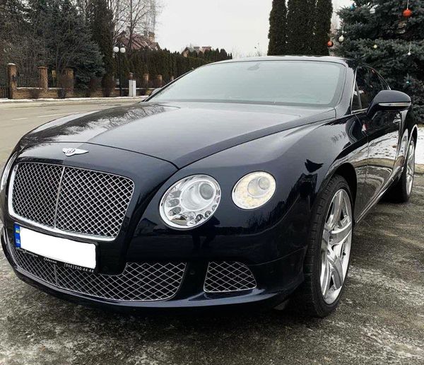 Bentley Continental GT прокат аренда вип авто в Киеве