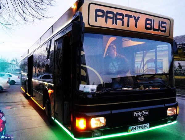 Party Bus прокат аренда пати бас пати бус киев