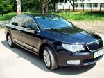 Прокат авто Skoda Super B черная Киев цена