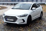 Аренда авто Hyundai Elantra белая 2018 Киев цена