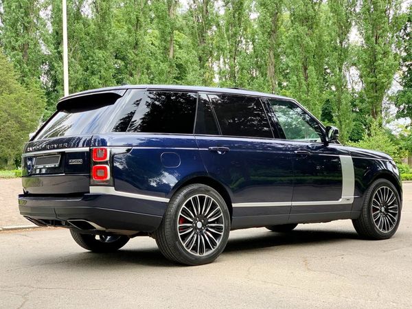 Range Rover синий заказать с водителем прокат джип без водителя на свадьбу трансфер на прокат