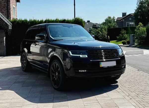 Аренда джип Range Rover Autobiography 5.0 Supercharger черный без водителя с водителем Киев