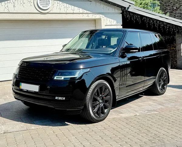 Аренда джип Range Rover Autobiography 5.0 Supercharger черный без водителя с водителем Киев