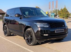 Аренда джип Range Rover Autobiography 5.0 Supercharger черный без водителя с водителем Киев