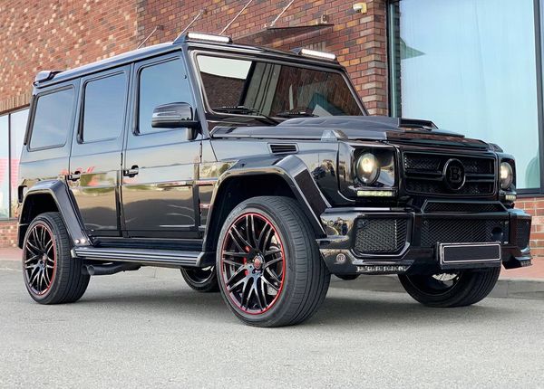 Внедорожник Mercedes Benz G63 Brabus оригинал заказать джип на прокат на свадьбу 