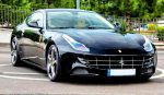 Ferrari-ff черная прокат аренда Киев