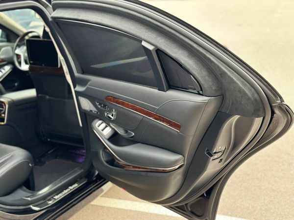 Mercedes Benz W222 S600 VR9 GUARD прокат аренда бронированных автомобилей