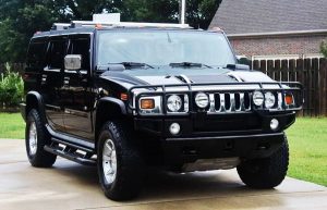 Hummer H2 черный джип прокат аренда с водителем на свадьбу съемки