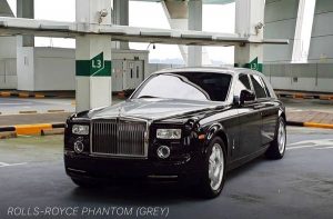 Аренда VIP авто Rolls-Royce Phantom на свадьбу серебристый