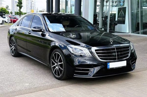 Аренда авто Mercedes W222 S450L AMG vip заказать авто на прокат без водителя