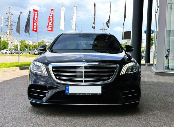 Аренда авто Mercedes W222 S450L AMG vip заказать авто на прокат без водителя