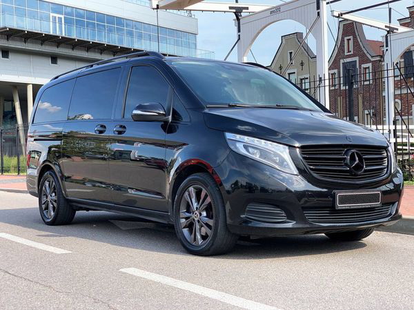 Микроавтобус Mercedes V класс прокат аренда без водителя заказать с водителем