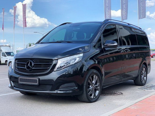 Микроавтобус Mercedes V класс прокат аренда без водителя заказать с водителем