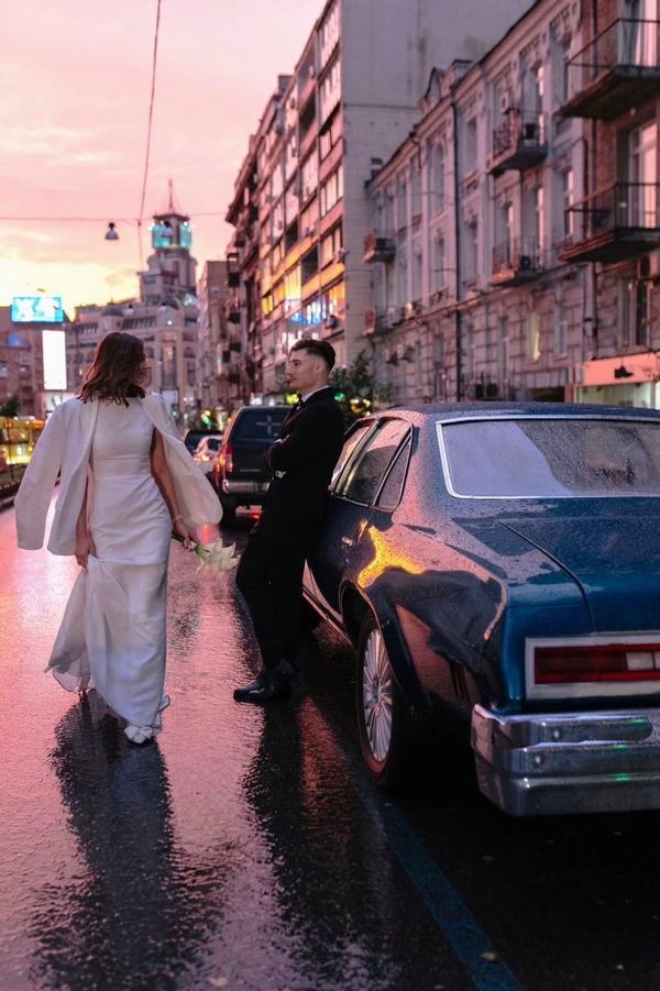  Сhevrolet Malibu Classic blue ретро авто на зйомки