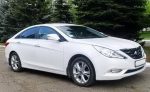 Оренда авто Hyundai Sonata NEW біла Київ ціна