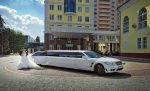 Прокат лимузина Mercedes Benz W221 белый Киев цена