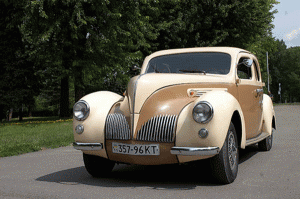 Lincoln Zephyr ретро машина