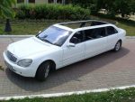 Аренда лимузина Mercedes W220 S600 кабриолет Киев цена