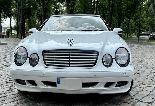 Mercedes W208 clk кабріолет оренда на весілля київ