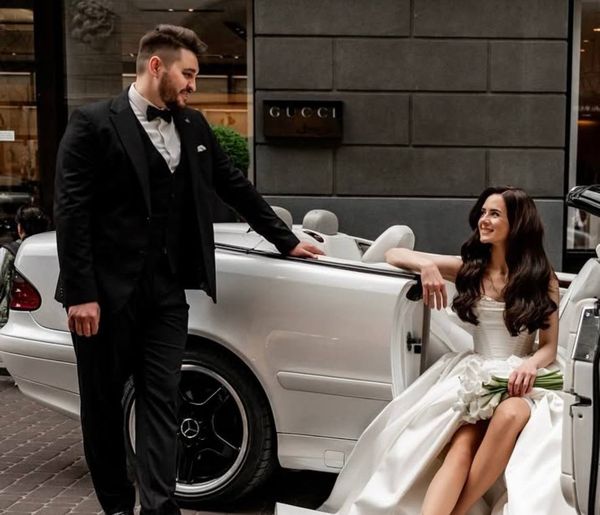 Mercedes W208 clk кабріолет оренда на весілля київ