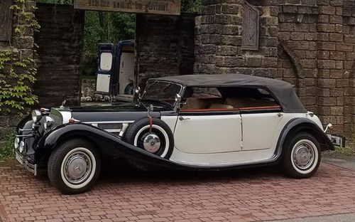 Mercedes Borman 540 ретро автомобіль кабріолет