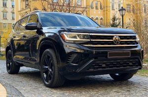  Volkswagen Atlas R-Line прокат оренда позашляховик з водієм без водія для весілля