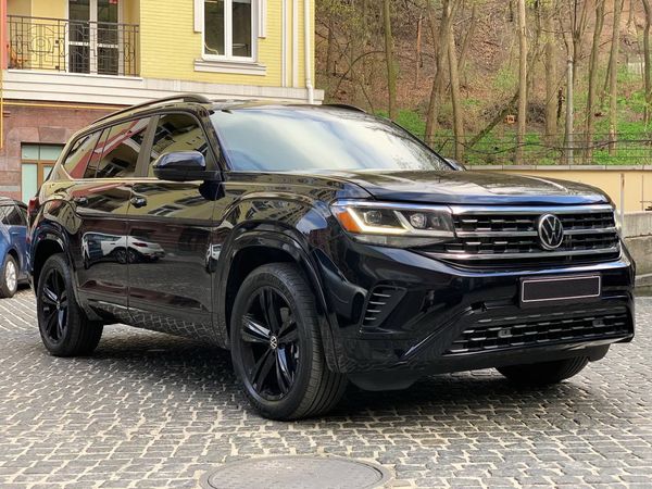  Volkswagen Atlas R-Line прокат аренда внедорожник с водителем без водителя для свадьбы