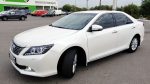 Оренда Toyota Camry V50 біла на весілля з водієм у Києві — ціна