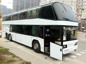 Neoplan двух этажный автобус 